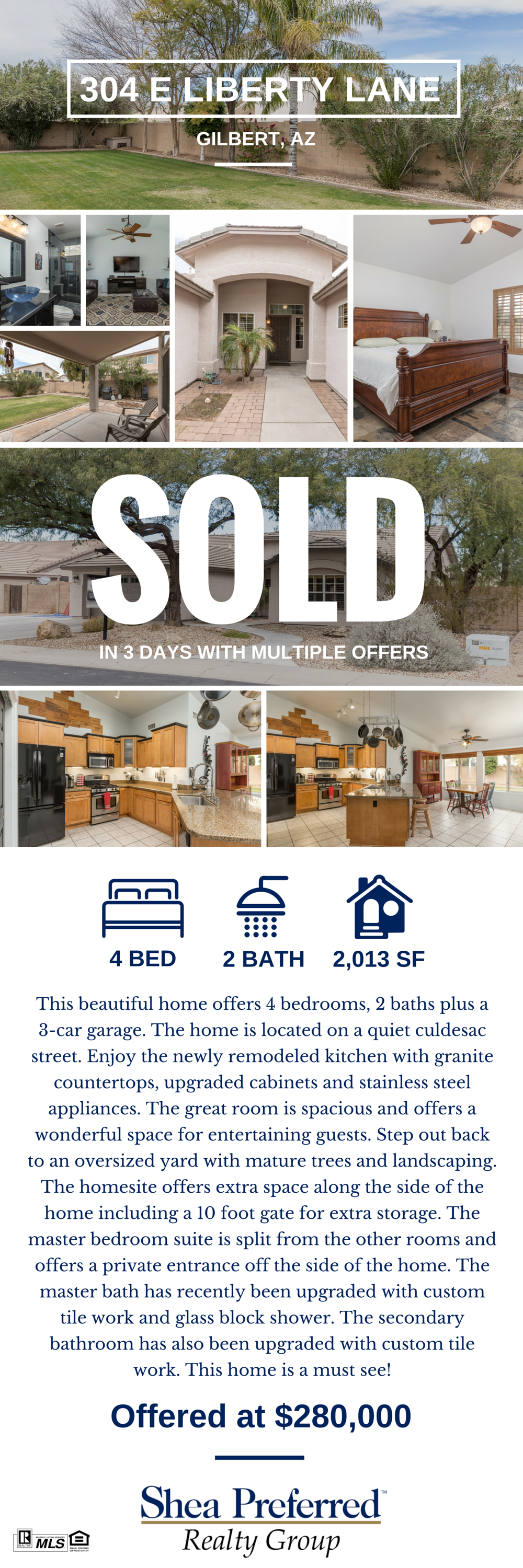 Featured SOLD Listing | 304 E Liberty Lane | GilbertÂ 